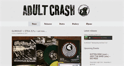 Desktop Screenshot of adult-crash.com