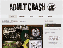 Tablet Screenshot of adult-crash.com